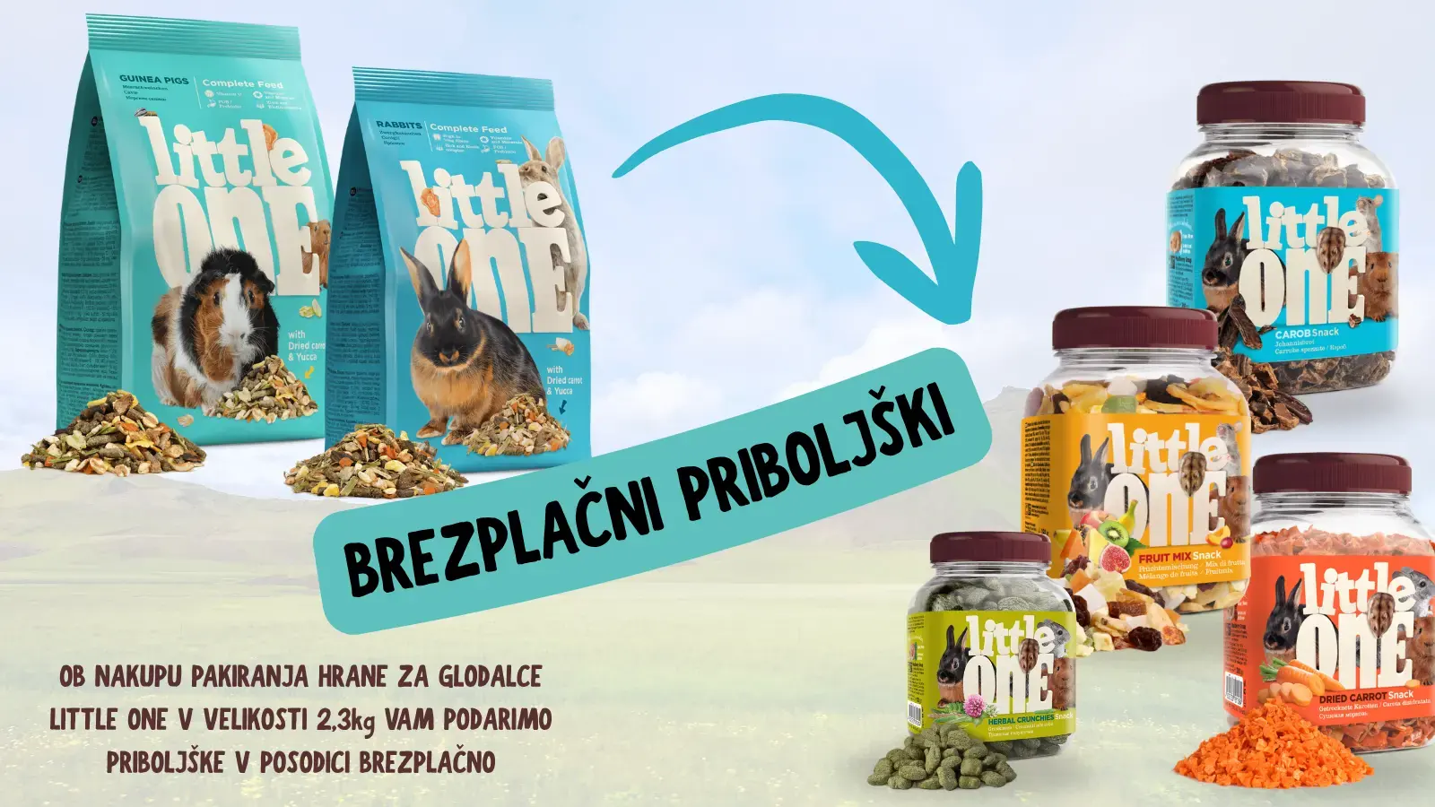 Brezplačni priboljški za glodalce